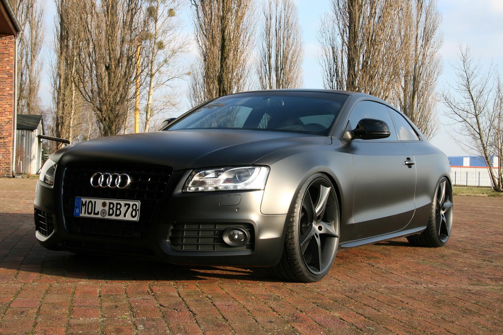 Audi Price on Audi A5 Matt Black By Avus Performance     Car Tuning And Modified