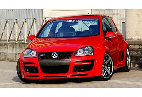 This time they have chosen Volkswagen Golf for which they have made a body