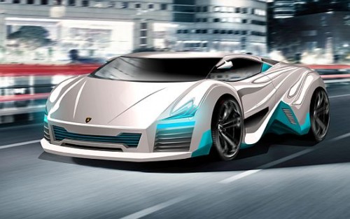 Lamborghini Rompighiaccio Electric Concept