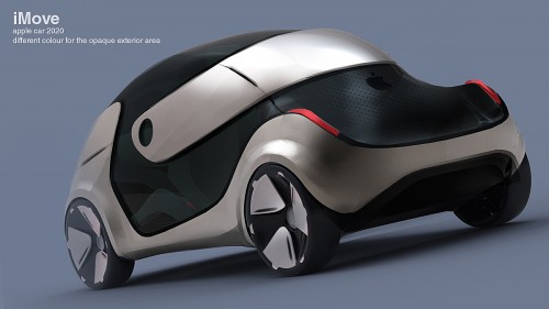 Apple Green Car iMove Concept