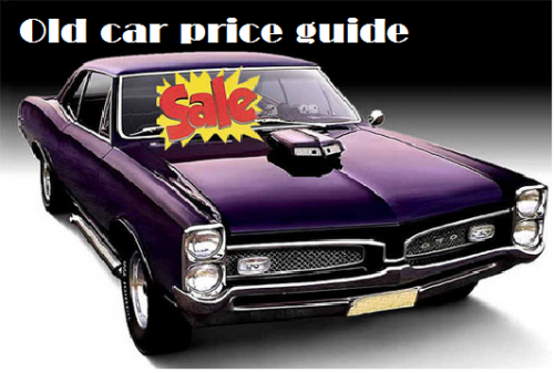 Old car price guide