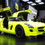 2011 Detroit Auto Show- Mercedes SLS AMG E-Cell