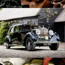 leather interior, hand made leather, classic cars, 1936 Phantom, rolls royce phantom